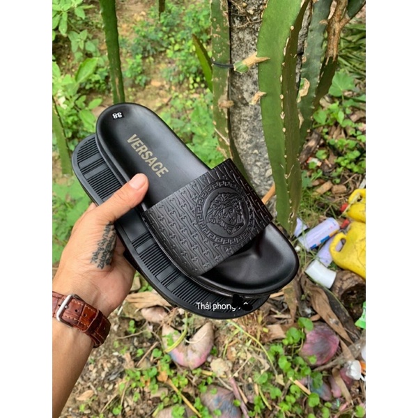 Dép nam quai ngang đế bằng siêu nhẹ êm chân