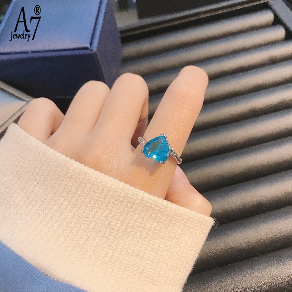 Nhẫn bạc s925 hình trái tim thời trang nữ xinh xắn