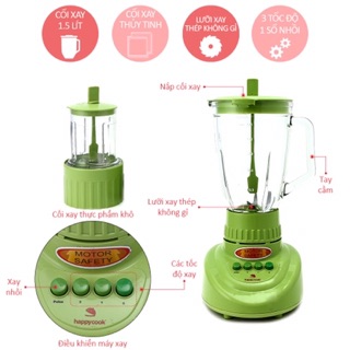 Máy xay sinh tố Happy cook Hcb-150B