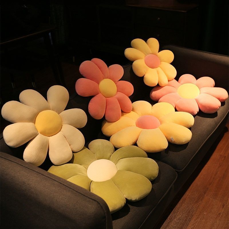 Hot sale Daisy pillow cushion sofa cushion flower cushion cute sofa pillow bedroom futon maiden heart Office ]
