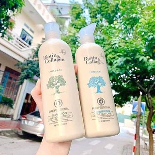[TRẮNG] DẦU GỘI XẢ BIOTIN COLLAGEN NEW (Dung tích mỗi chai 1000 ml)