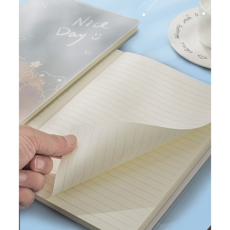 Sổ Tay Bìa Cao Su Dày Chống Thấm Nước Dành Cho Học Sinh Trung Học