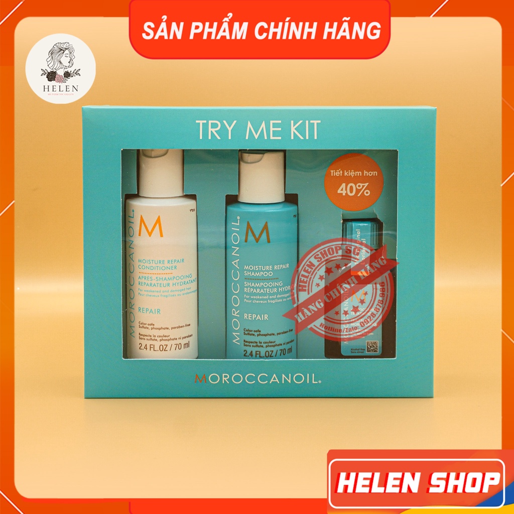 Dầu Gội Phục Hồi Hư Tổn Moroccanoil REPAIR | Dưỡng Ẩm, Phục Hồi Tóc, Chăm Sóc Tóc Chính Hãng