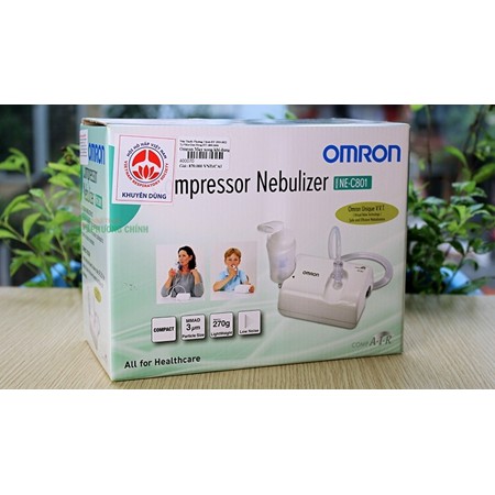 Máy xông mũi họng Omron NE-C801 ( bảo hành 2 năm )