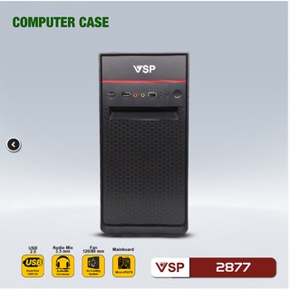 Case vsp 2877, vỏ case máy tính vsp model 2877