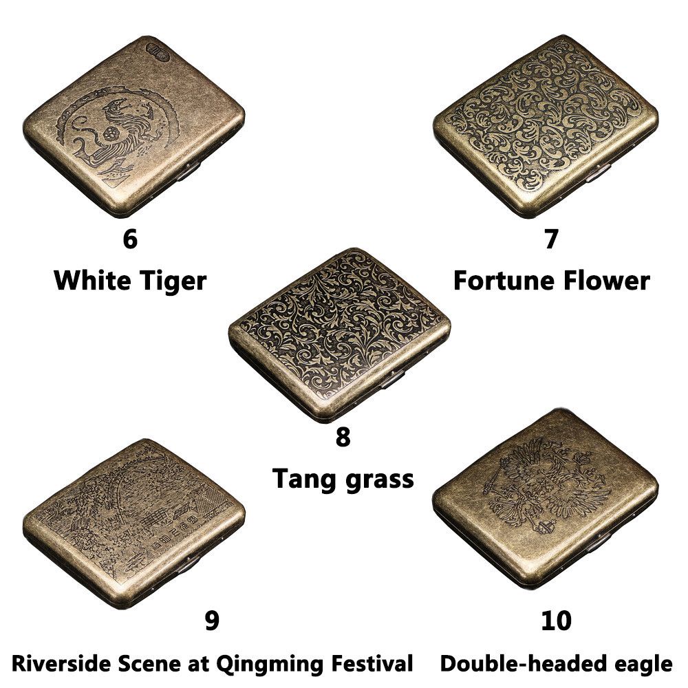 Bộ 20 Hộp Quà Giáng Sinh Bằng Đồng Thau Chống Nước Cổ Điển Thuận Tiện Cho Nam Và Nữ