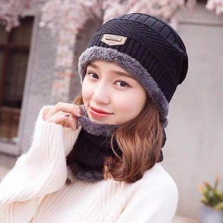 BỘ MŨ KHĂN QUÀNG CỔ LEN HÀN QUỐC