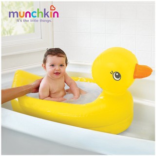 Chậu tắm phao vịt vàng munchkin mk32201