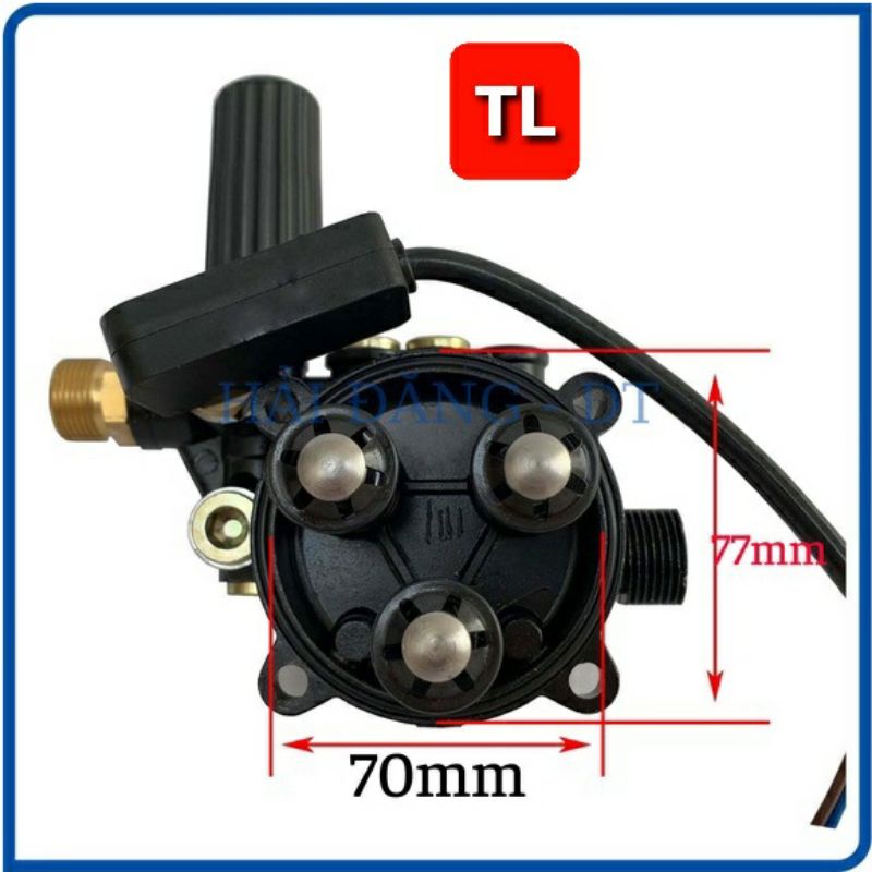 Bộ Đầu Bơm Máy Rửa xe mini