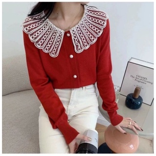 Áo Len cổ bèo