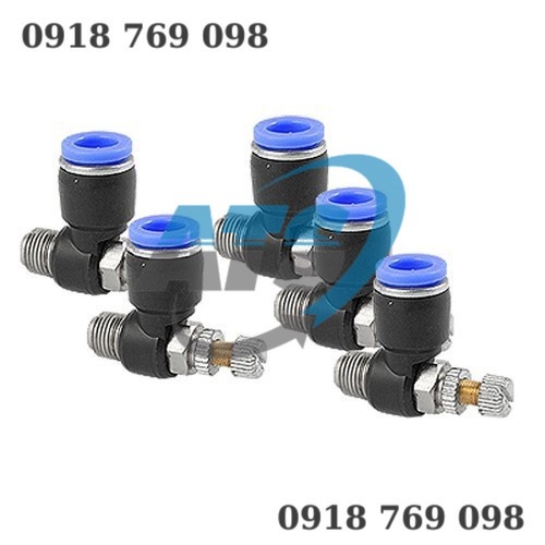 van tiết lưu ống 8 ren 9.6,13,17,21mm ESL 0801,02,03,04