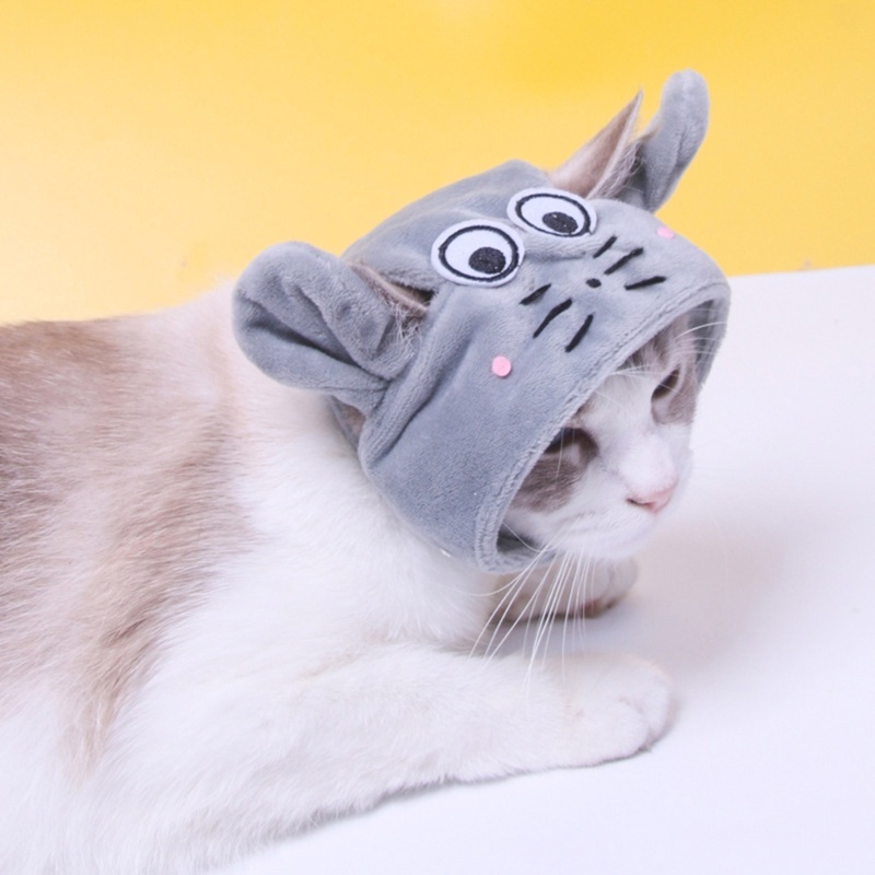 Mũ Hóa Trang Halloween Hình Chuột Dễ Thương Cho Thú Cưng