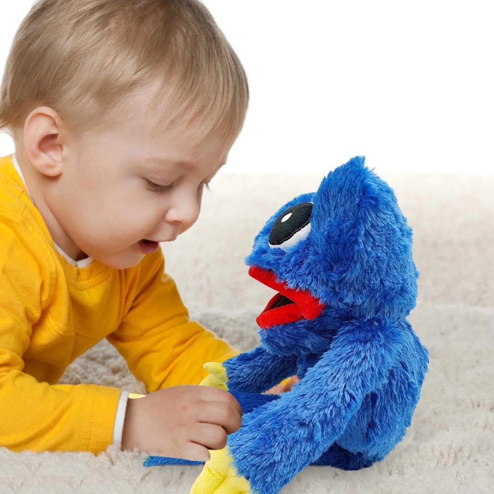 Poppy playtime game surrounding sausage monster plush toy hand puppet suitable for children 50cm FURN