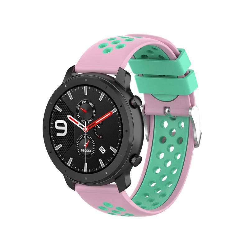 Dây Đeo Đồng Hồ Thể Thao Bằng Silicone 20mm Cho Samsung Gear S2 / S2Classic Gear Sport R600 Amazfit Bip Vivoactive 3 / Hr Forerunner 245 / 645 Nokia 40mm Huawei Watch2