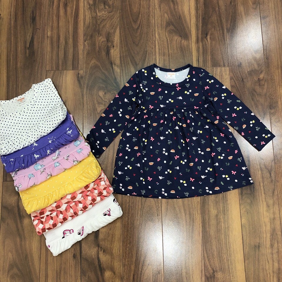 Váy cotton thu đông hàng gymboree