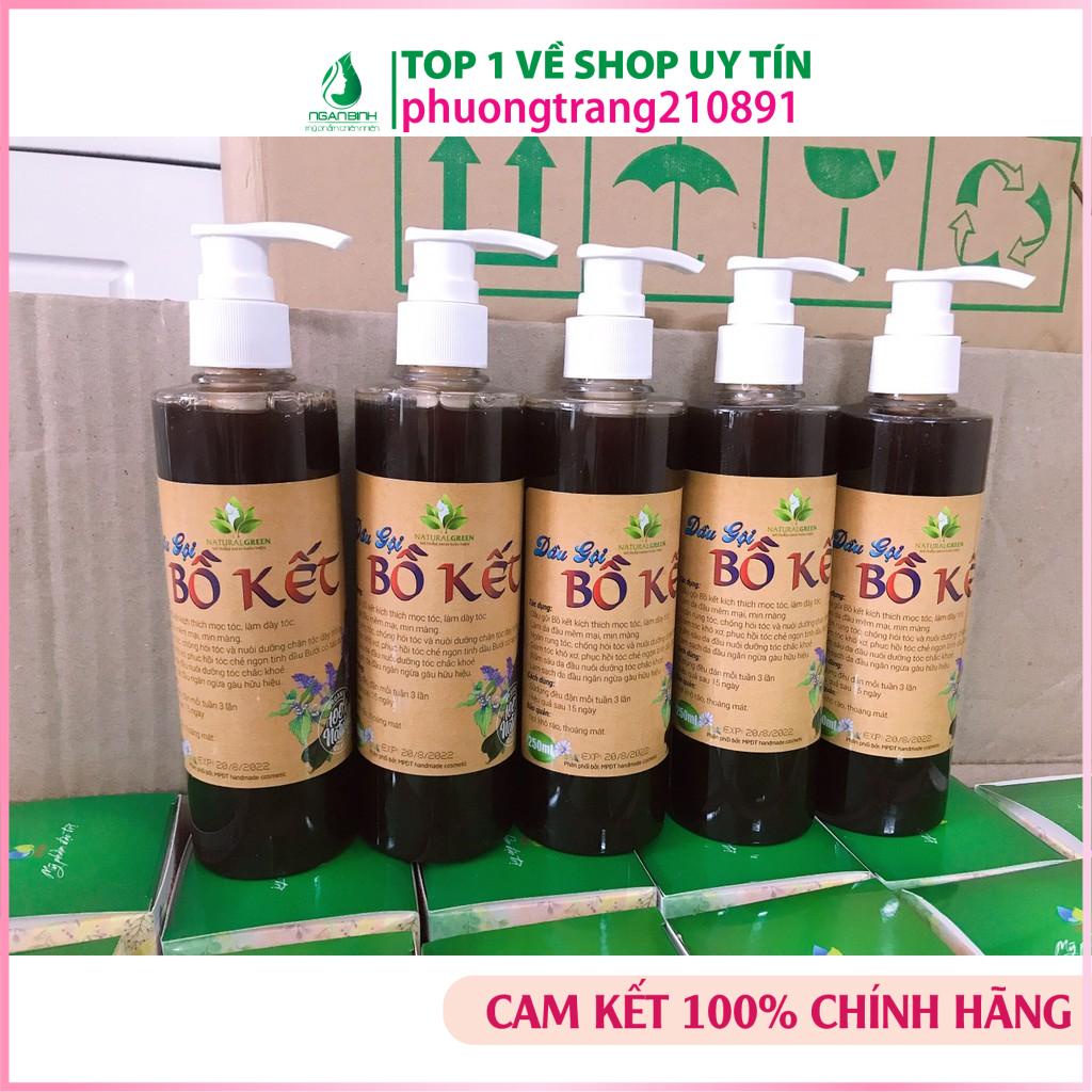 (Mẫu 250ml) Dầu Gội Bồ Kết CÔ ĐẶC