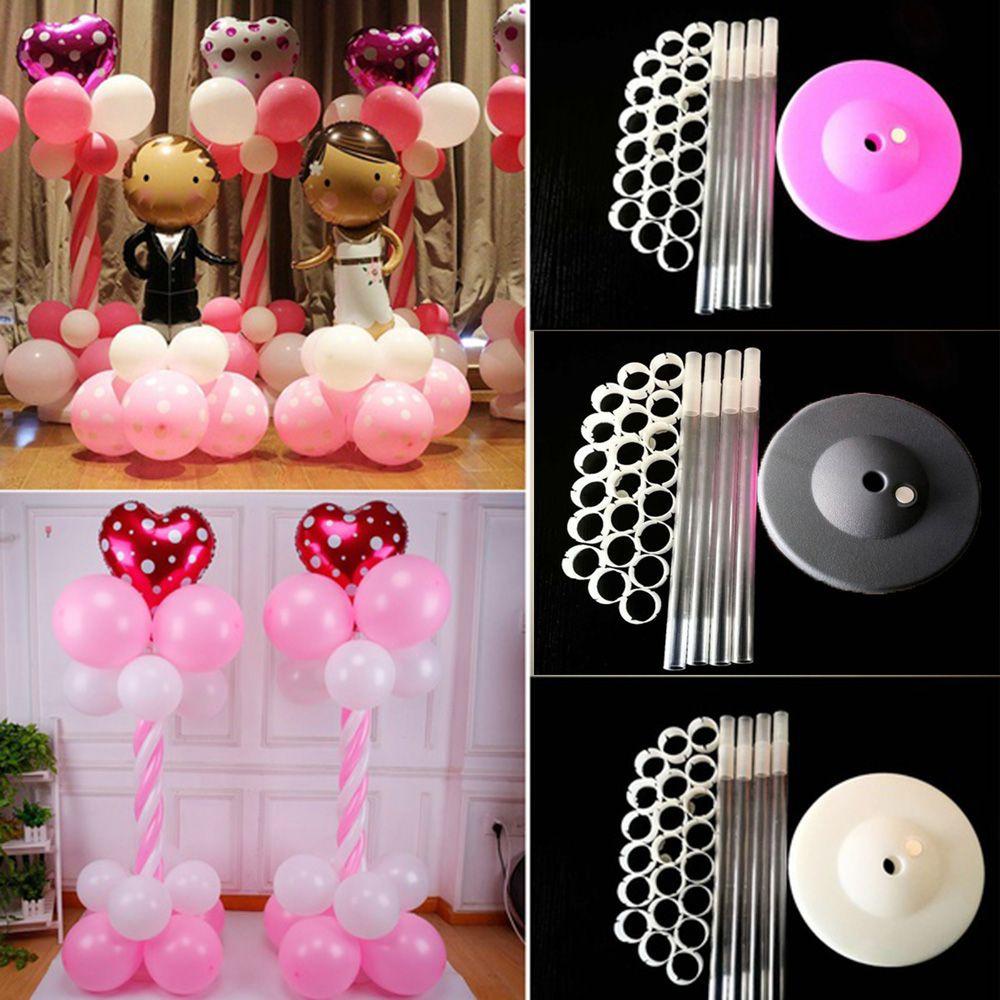 Set 1 / 4 / 55 Đế Đỡ Bong Bóng Trang Trí Tiệc Cưới / Sinh Nhật Lãng Mạn