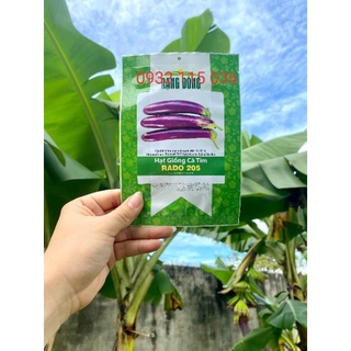 Hạt Giống Cà Tím RADO 205 (0,5g) Dễ Trồng, Năng Suất Cao