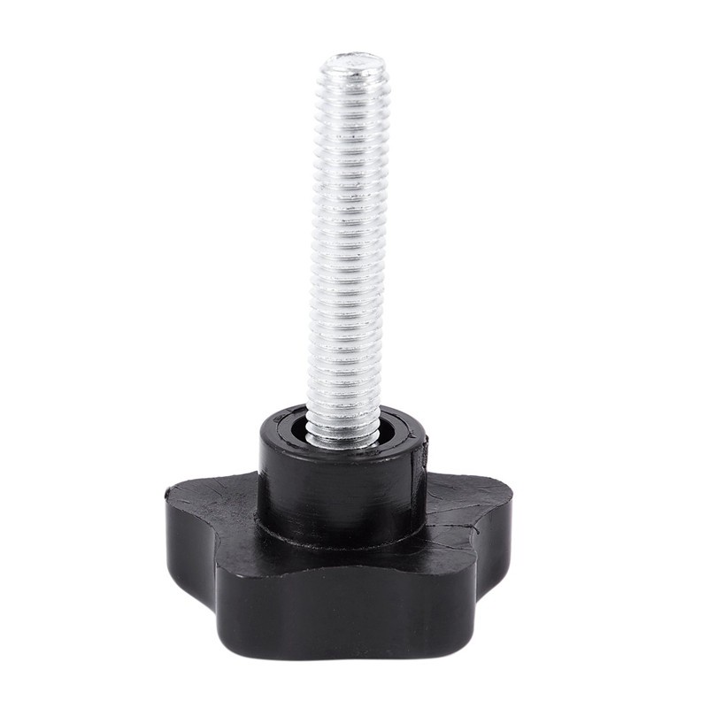 M8 x 40mm Screws Star head Wing screw Clamp knob handle black