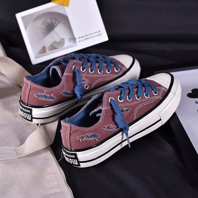 Giày dáng converse ulzzang order( có hình thật)