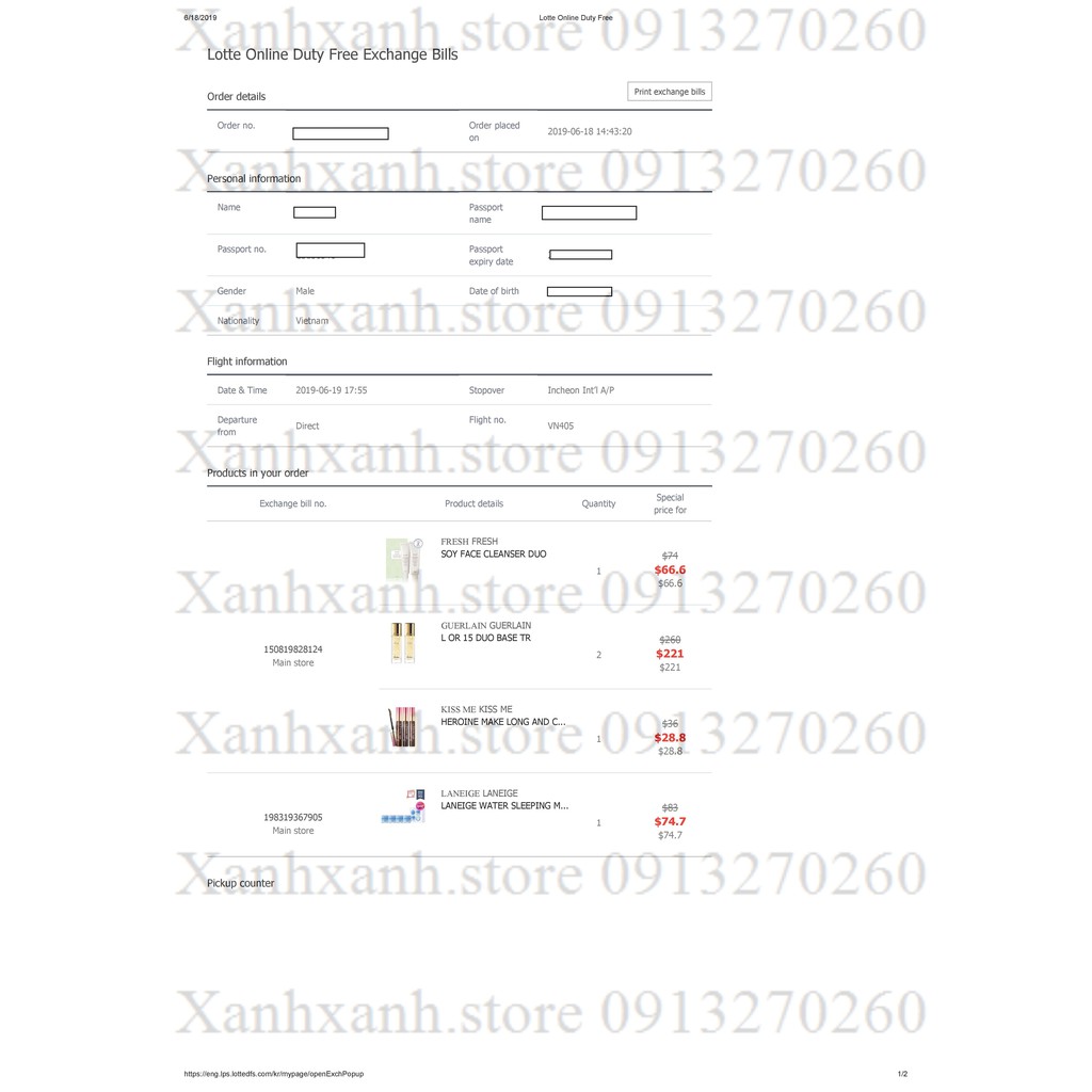 Kẻ mắt/ Mascara/Tẩy trang  Kiss me Heroine