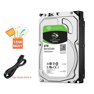 Ổ cứng hdd 8tb 256mb seagate barracuda sata3 6gbs st8000dm004 chính hãng - bảo hành 1 đổi 1