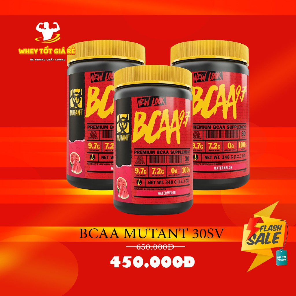 BCAA MUTANT 30SERVING 🔥SIÊU RẺ,FREESHIP🔥PHỤC HỒI CƠ BẮP,GIẢM NHỨC MỎI CƠ BẮP , HÀNG CHÍNH HÃNG 100%