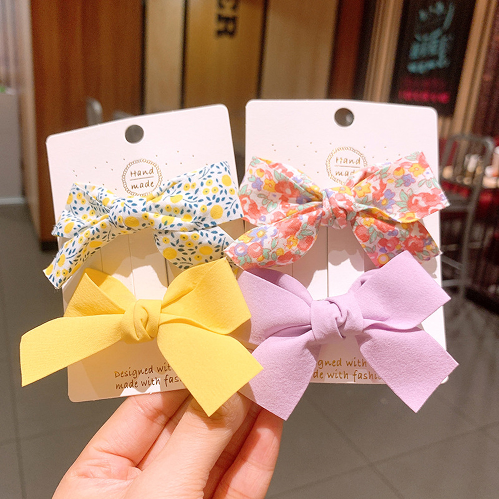 Set 2 Kẹp Tóc Xinh Xắn Dành Cho Bé Gái