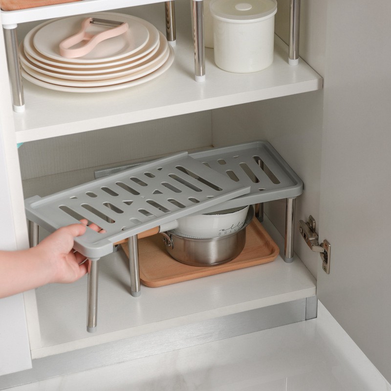 Home Closet Organizer Storage Shelf for Kitchen Rack White#HAVN