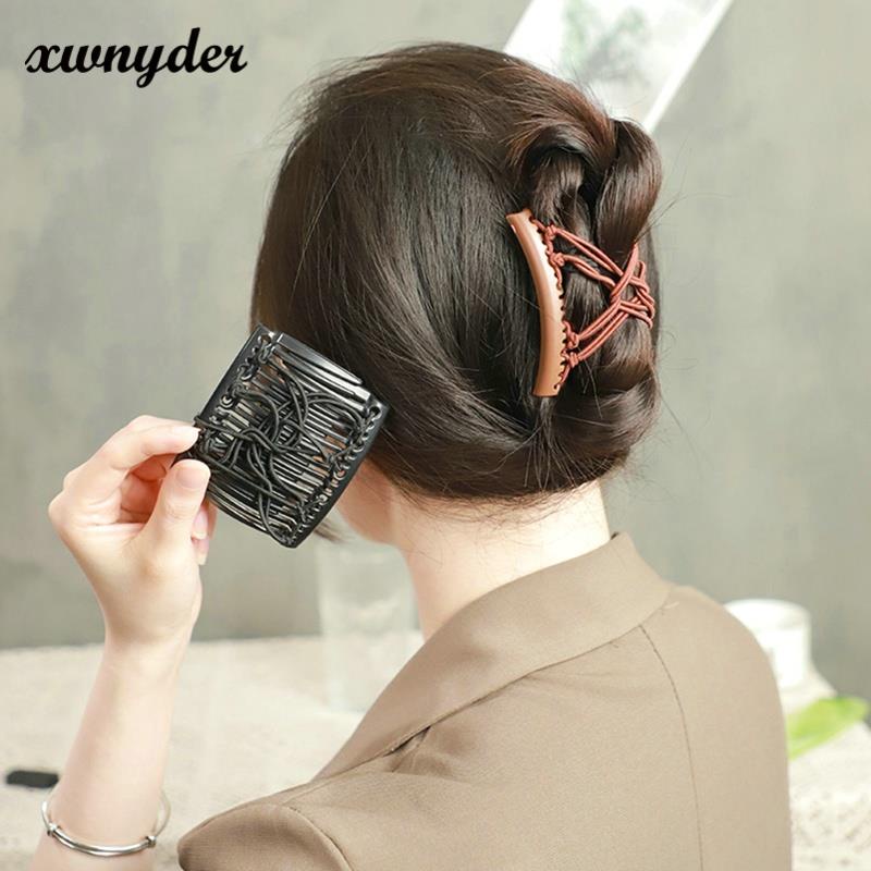 Kẹp Tóc Càng Cua 2 Trong 1 Tạo Kiểu Tóc Thời Trang Cho Nữ