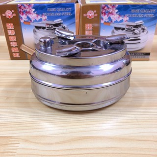 Gạt Tàn Thuốc Inox Có Nắp Tiện Lợi Hơn Sỉ - Lẻ Chất lượng