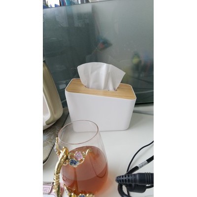 Hộp giấy bìa gỗ đa năng phong cách NHẬT BẢN