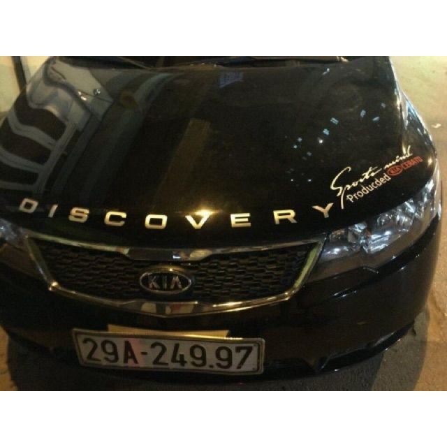 Chữ DISCOVERY dán xe