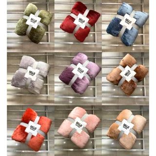 Chăn lông xuất nhật muji hàng mới 2,2 x 2,3m