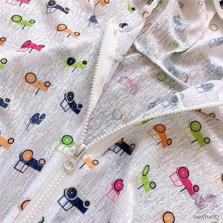 Áo khoác có nón in hình hoạt hình thời trang cho bé gái