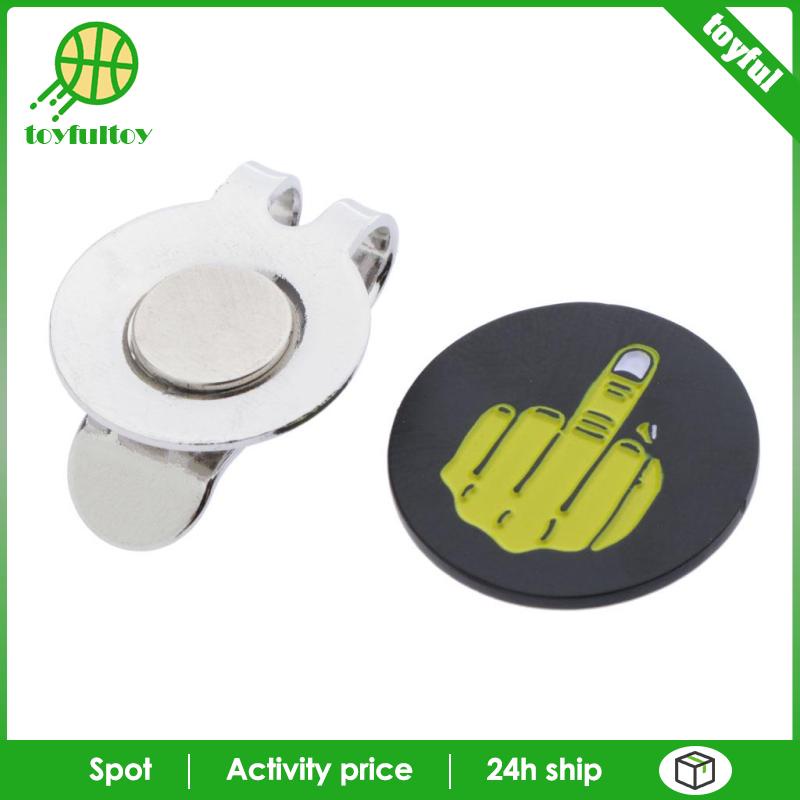 Dụng Cụ Đánh Dấu Vị Trí Bóng Golf Bằng Kim Loại Hít Nam Châm Phụ Kiện 01