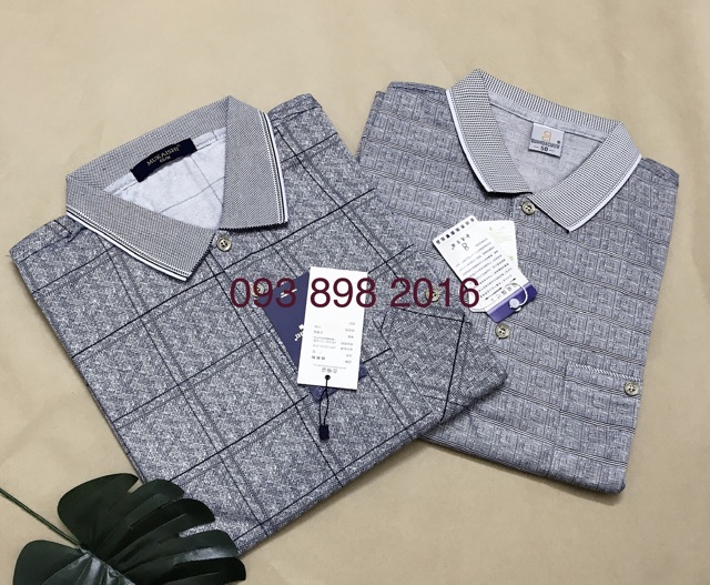 Áo thun dài tay cotton nam trung niên nhiều mẫu hàng quảng châu | BigBuy360 - bigbuy360.vn
