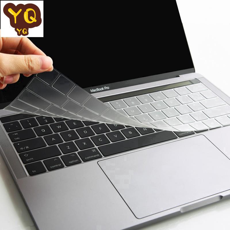 Tấm Lót Tpu Trong Suốt Kèm Bàn Phím Cho Macbook Pro 13 A1708 D.F.Air 11 Inch