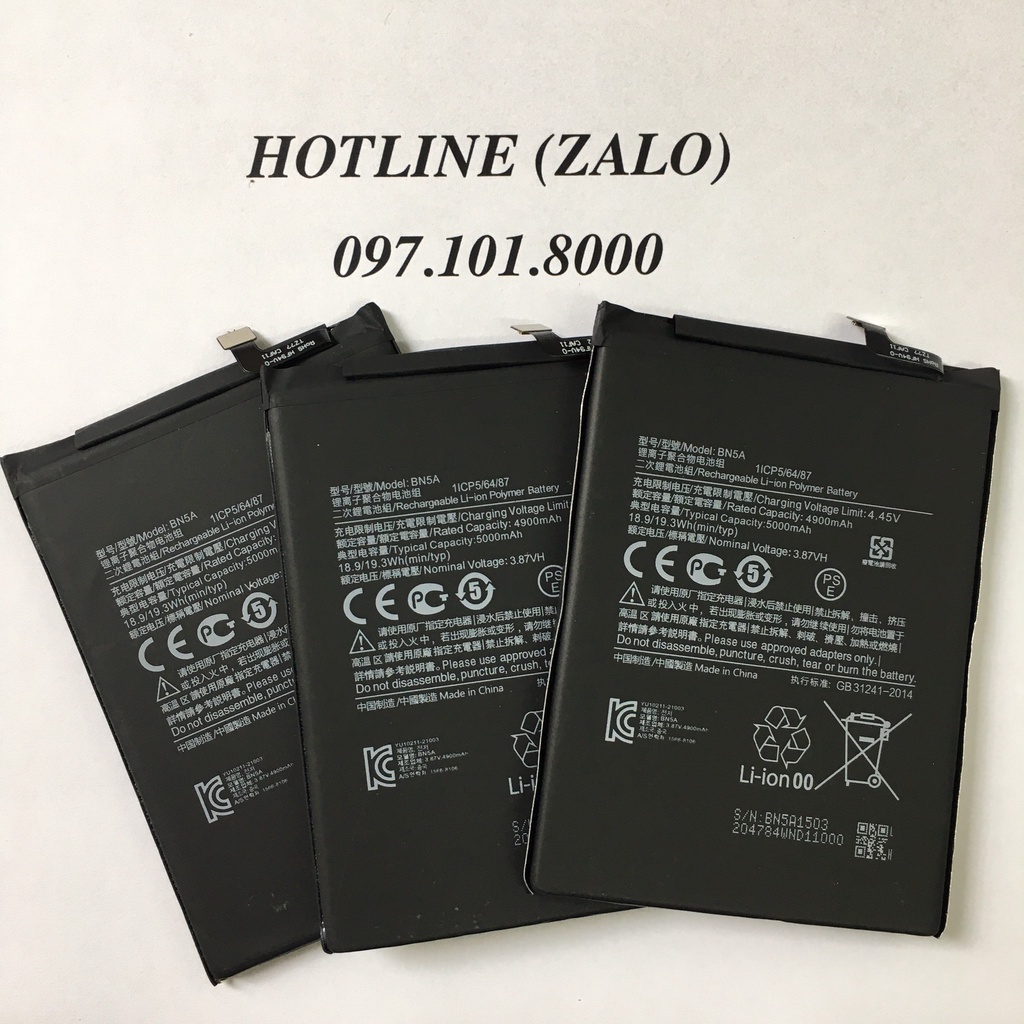 Pin zin Xiaomi Redmi Note 10 5G | BN5A 5000mAh