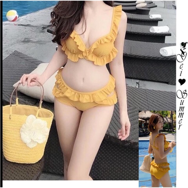 BiKiNi đồ bơi 2 mảnh bèo có mút nâng ngưc [ Chuẩn Shop]