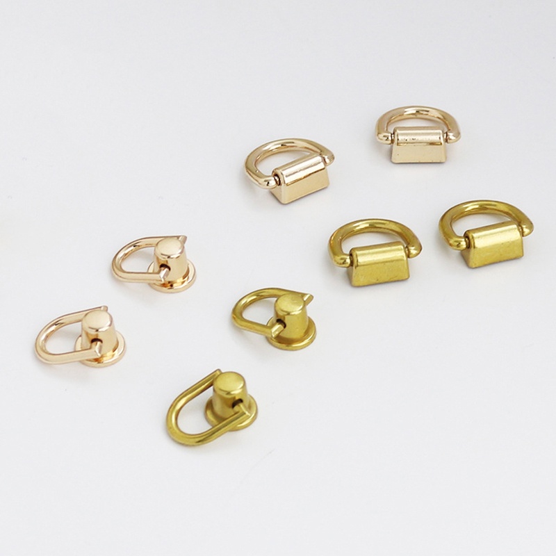 Gzhouse Phụ Kiện Vòng Kẹp Kim Loại Trang Trí Túi Xách / Điện Thoại DIY