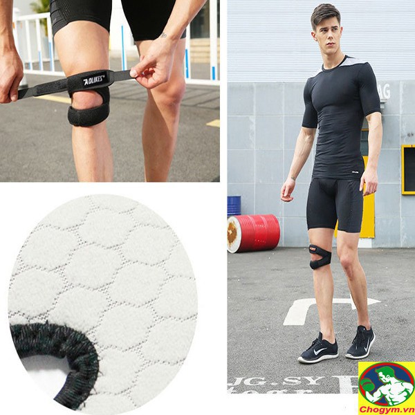 Băng Bảo Vệ Gối Xương Bánh Chè Knee Strap Bản Đôi