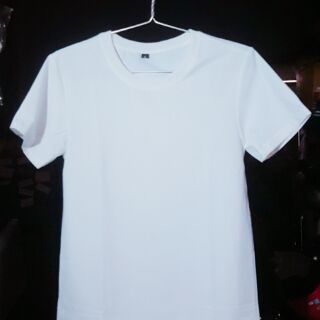 Áo thun trơn(cotton dày, mịn) màu trắng size S