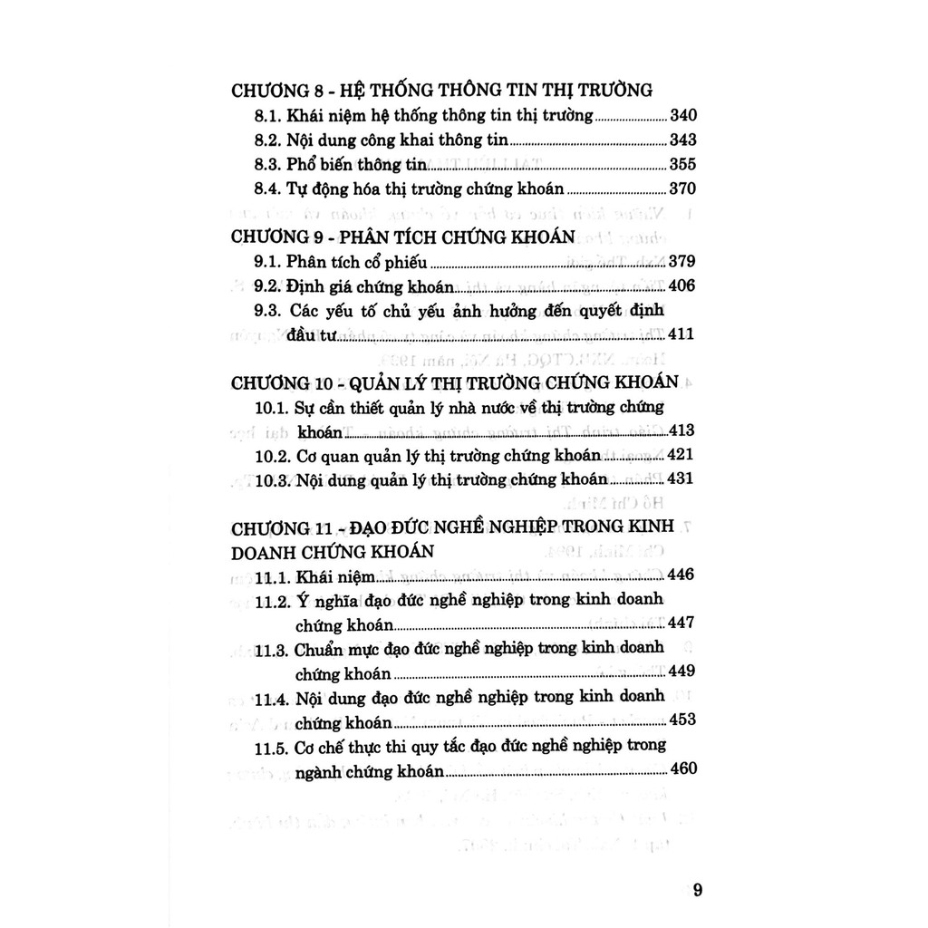Sách - Thị Trường Chứng Khoán