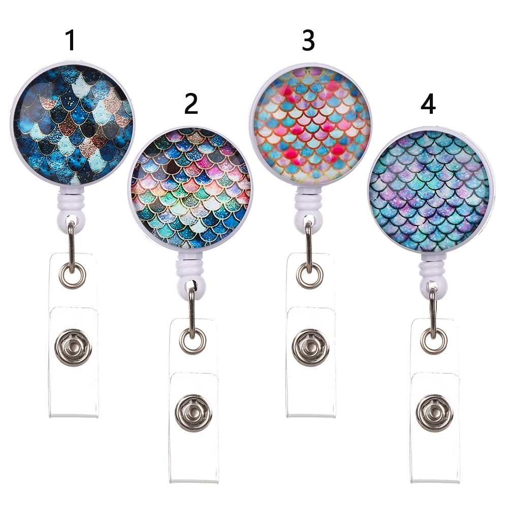 Kẹp giữ thẻ chống thất lạc tiện dụng có thể thu vào