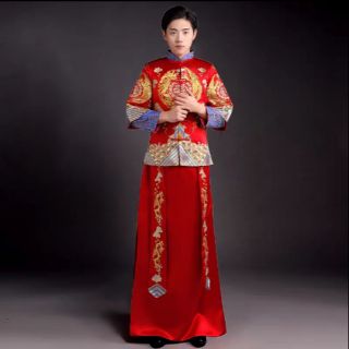 Set cưới cổ trang nam, set cưới Trung Quốc