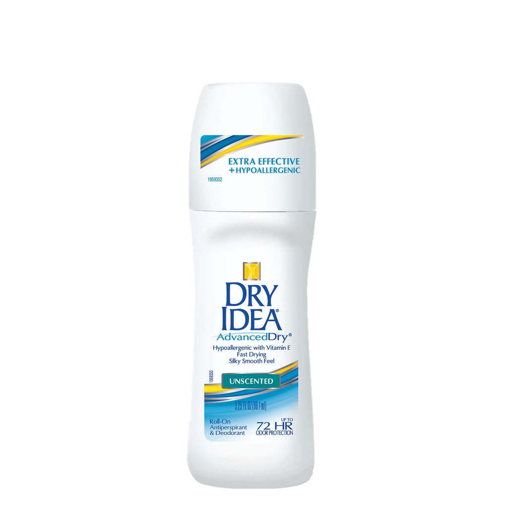 Lăn Khử Mùi Nữ Dry Idea Advanced Dry, Khô nhanh, Khử mùi 72 giờ, Không Vàng Áo, Làm Mịn Màng Da Dưới Cánh Tay - Az 9193