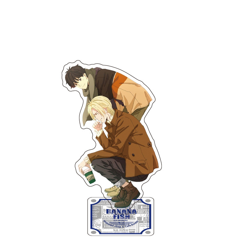 Mô hình đứng mô phỏng nhân vật anime Banana Fish Ash Lynx để bàn trưng bày trang trí