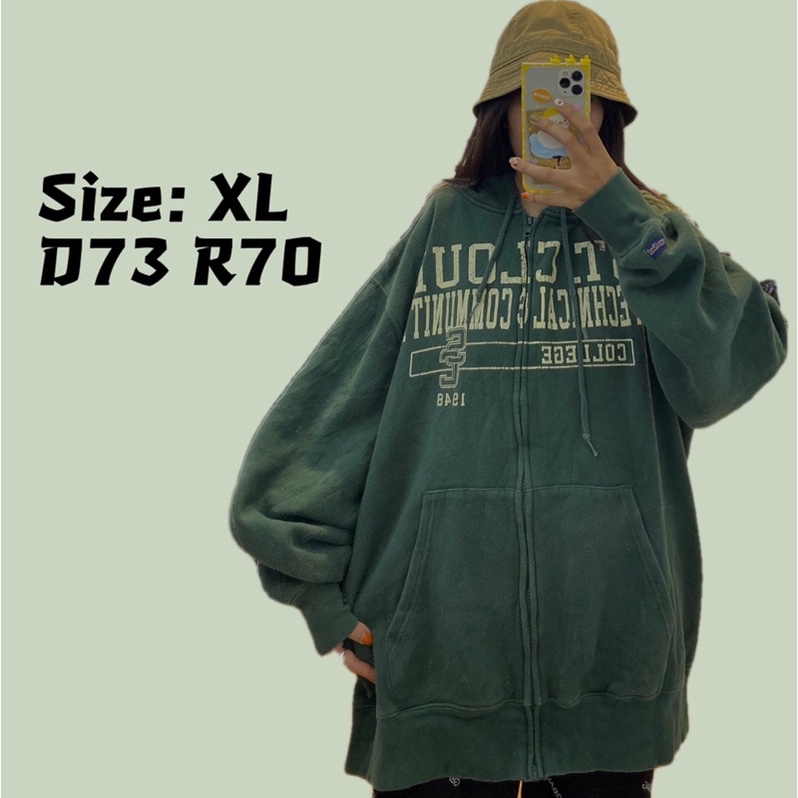 [ 2HAND ] Áo Hoodie (zip) 2HAND ( Chú ý phần mô tả! )