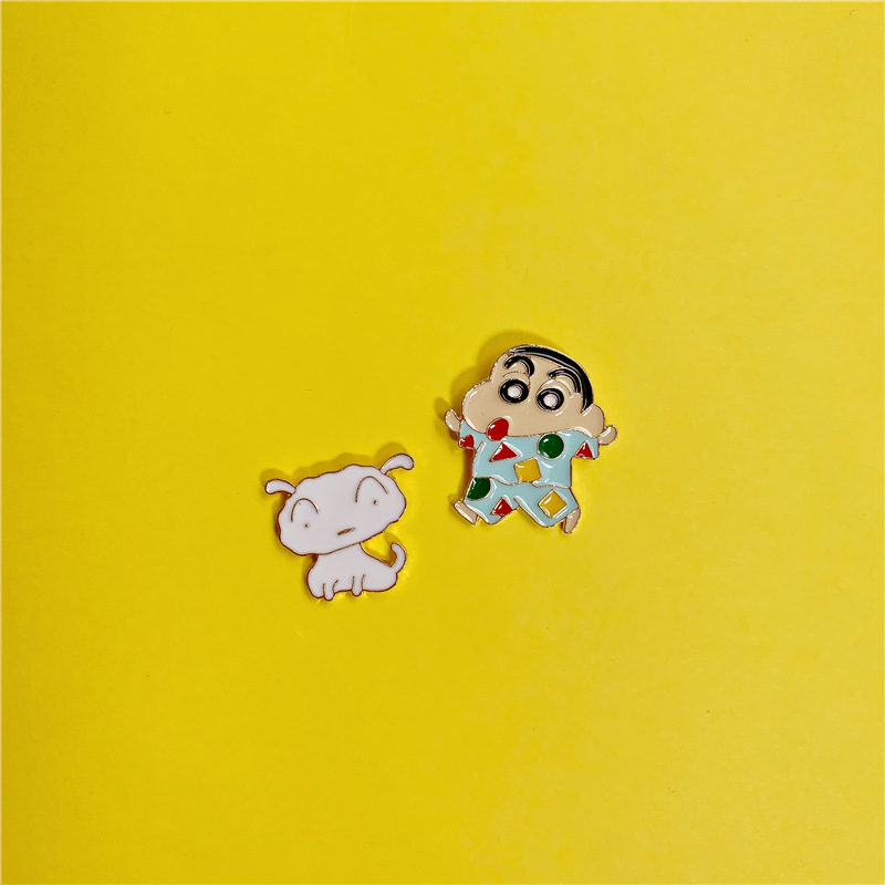 Huy Hiệu Cài Áo Hình Cậu Bé Bút Chì Shin-Chan Dễ Thương